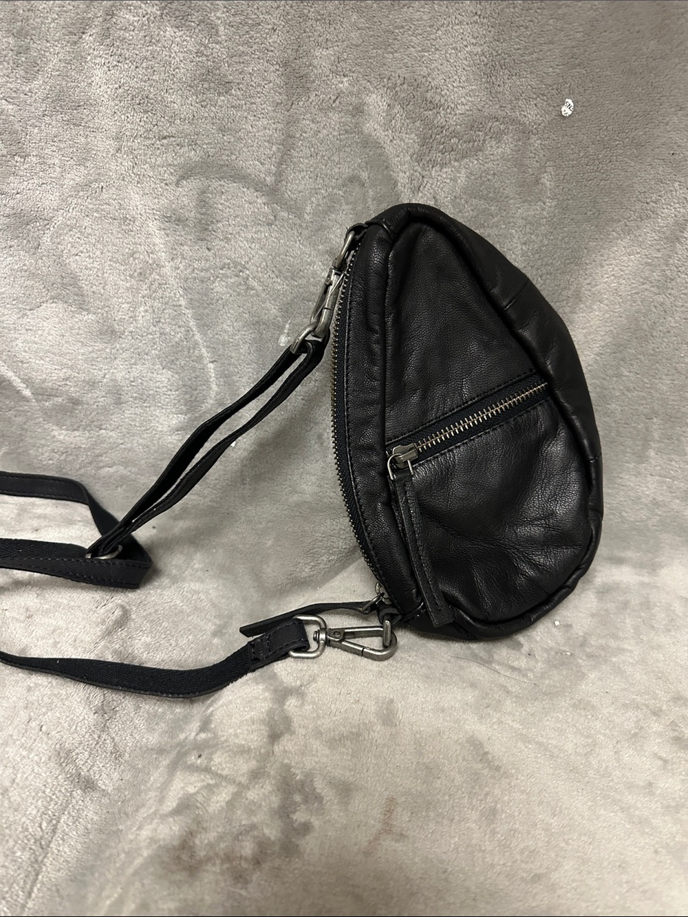 Free People Mini Coffee Date Leather Crossbody Bag - Picture 4 of 7
